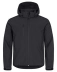 Veste softshell à capuche Recyclée H/F - Clique