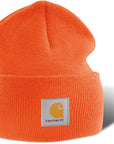 bonnet Carhartt orange vif personnalisable à nantes
