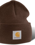Bonnet Carharrt marron foncé personnalisable à Nantes