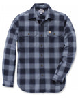 Chemises à carreaux Carhartt bleue