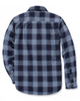 Dos Chemises à carreaux Carhartt de couleur bleu