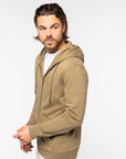 NS402 - Sweat zippé capuche unisexe Écoresponsable - 350g