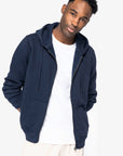 NS402 - Sweat zippé capuche unisexe Écoresponsable - 350g