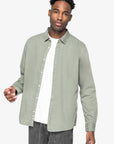 NS502 - Chemise délavée en coton twill Écoresponsable H/F - 135g
