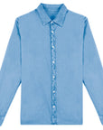 NS502 - Chemise délavée en coton twill Écoresponsable H/F - 135g
