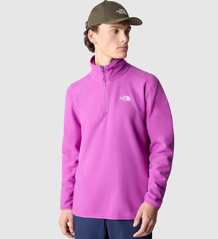 Polaire 1/4 de zip 100 glacier unisex - The North Face [5IHP]