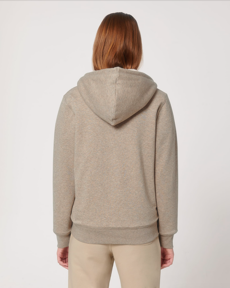 SWEATSHIRT À CAPUCHE UNISEXE DOUBLÉ EN SHERPA AVEC FERMETURE ÉCLAIR - Stanley/Stella