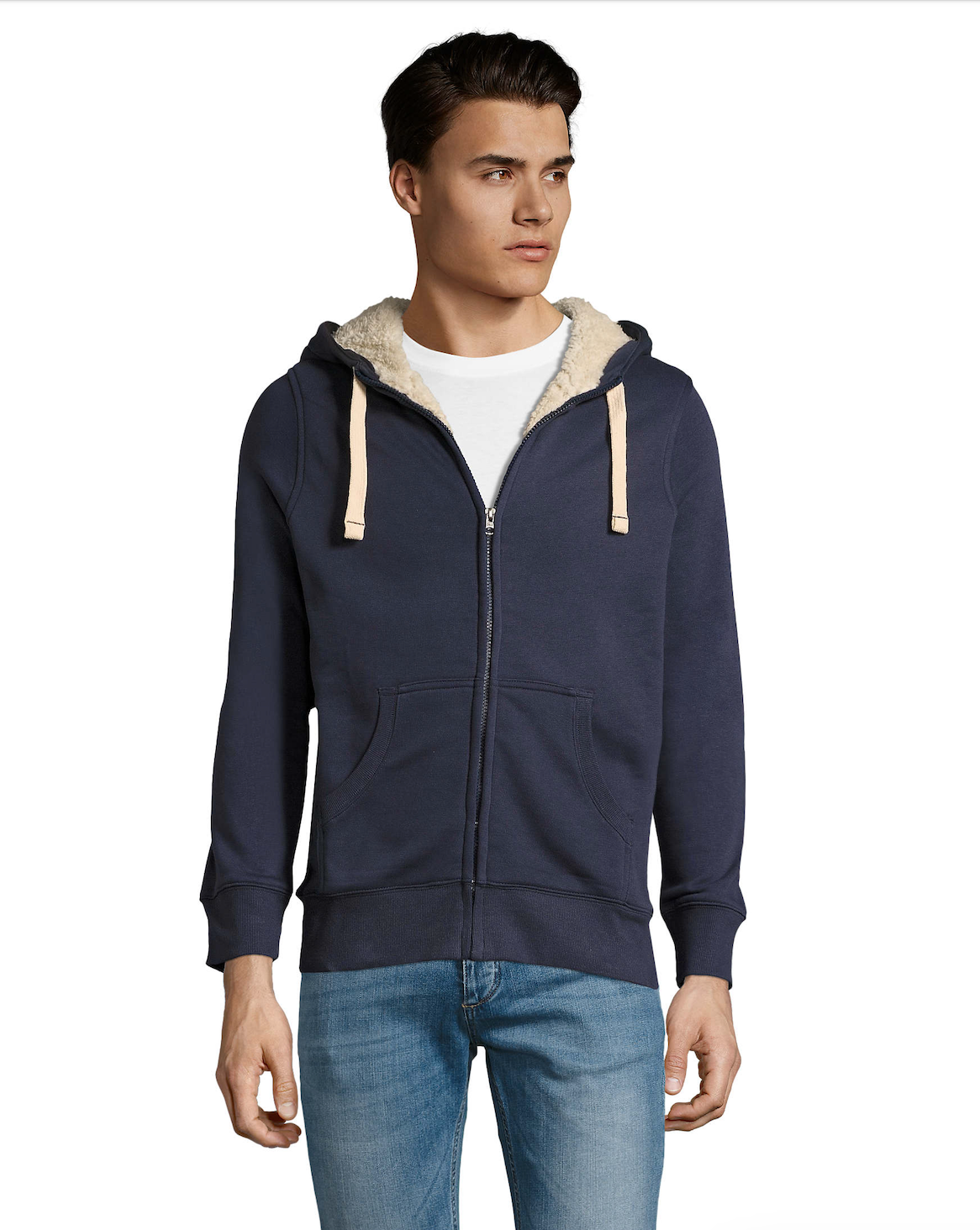 VESTE ZIPPÉE UNISEXE DOUBLÉE SHERPA - SOL'S SHERPA