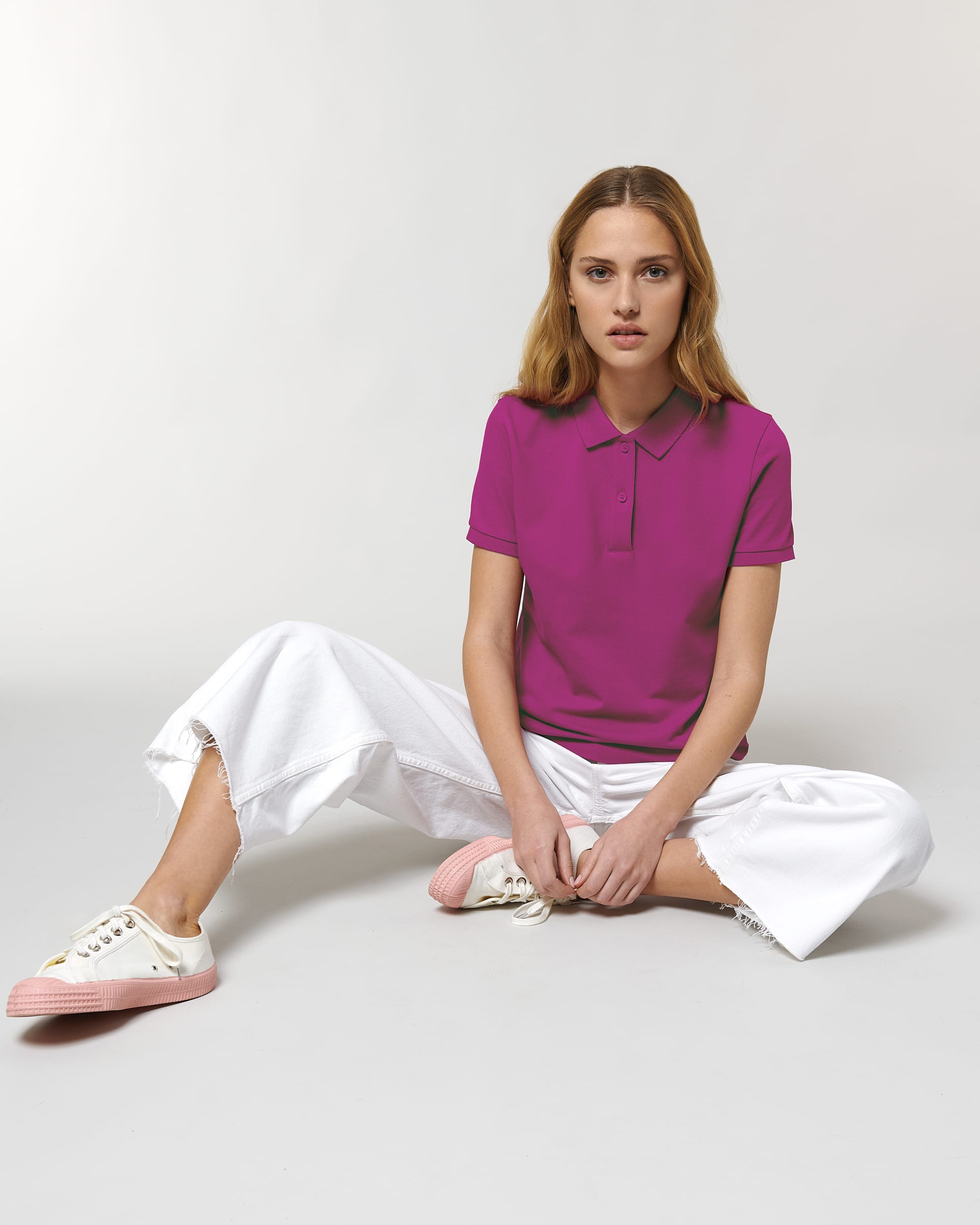 Polo femme 100% coton biologique [STELLA ELLISER]