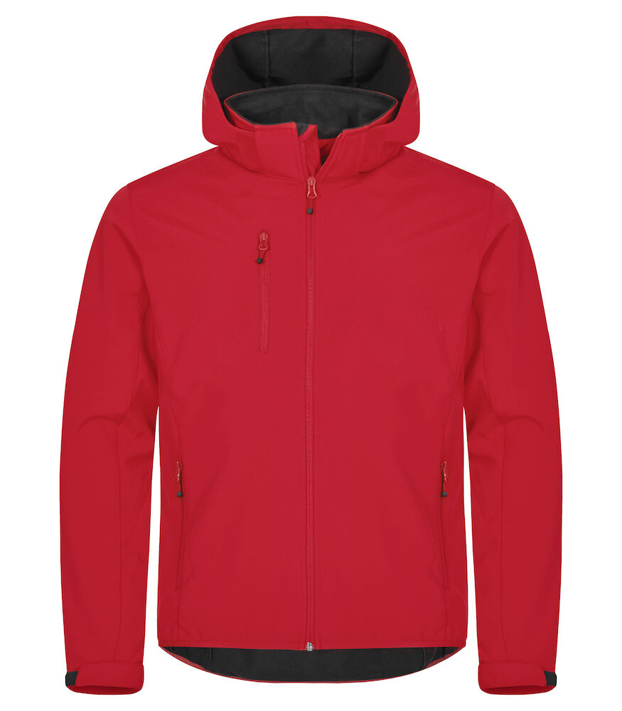Veste softshell à capuche Recyclée H/F - Clique