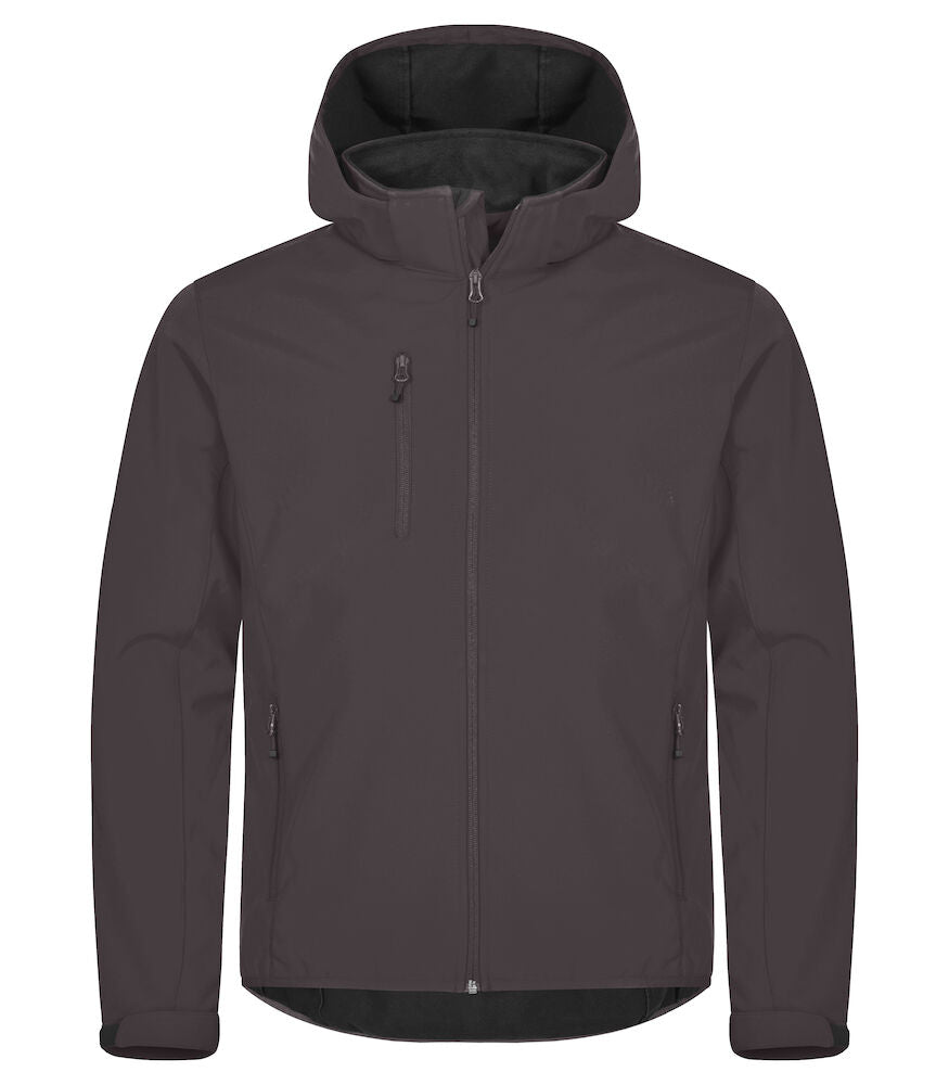 Veste softshell à capuche Recyclée H/F - Clique