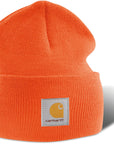 bonnet Carhartt orange vif personnalisable à nantes