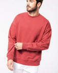 Sweat col rond écoresponsable oversize 280g Unisexe [K4032]