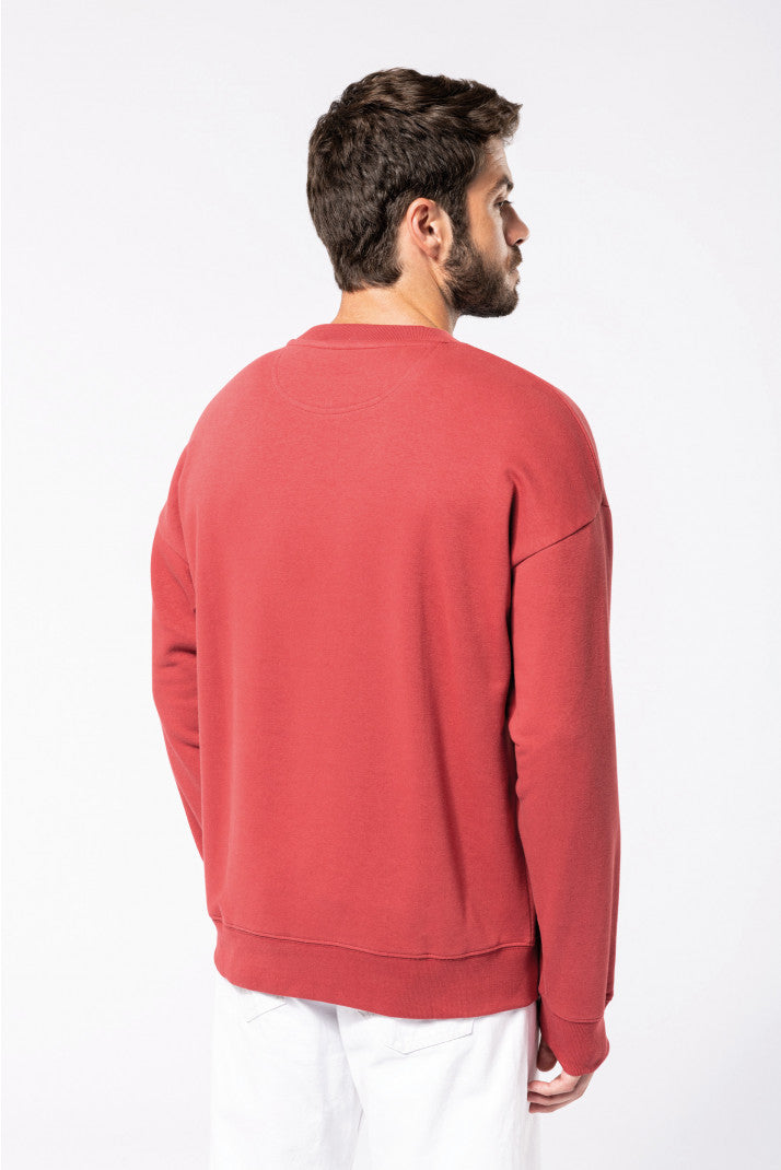 Sweat col rond écoresponsable oversize 280g Unisexe [K4032]