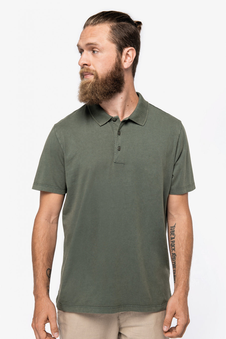 NS201 - Polo lavé homme Écoresponsable - 165g