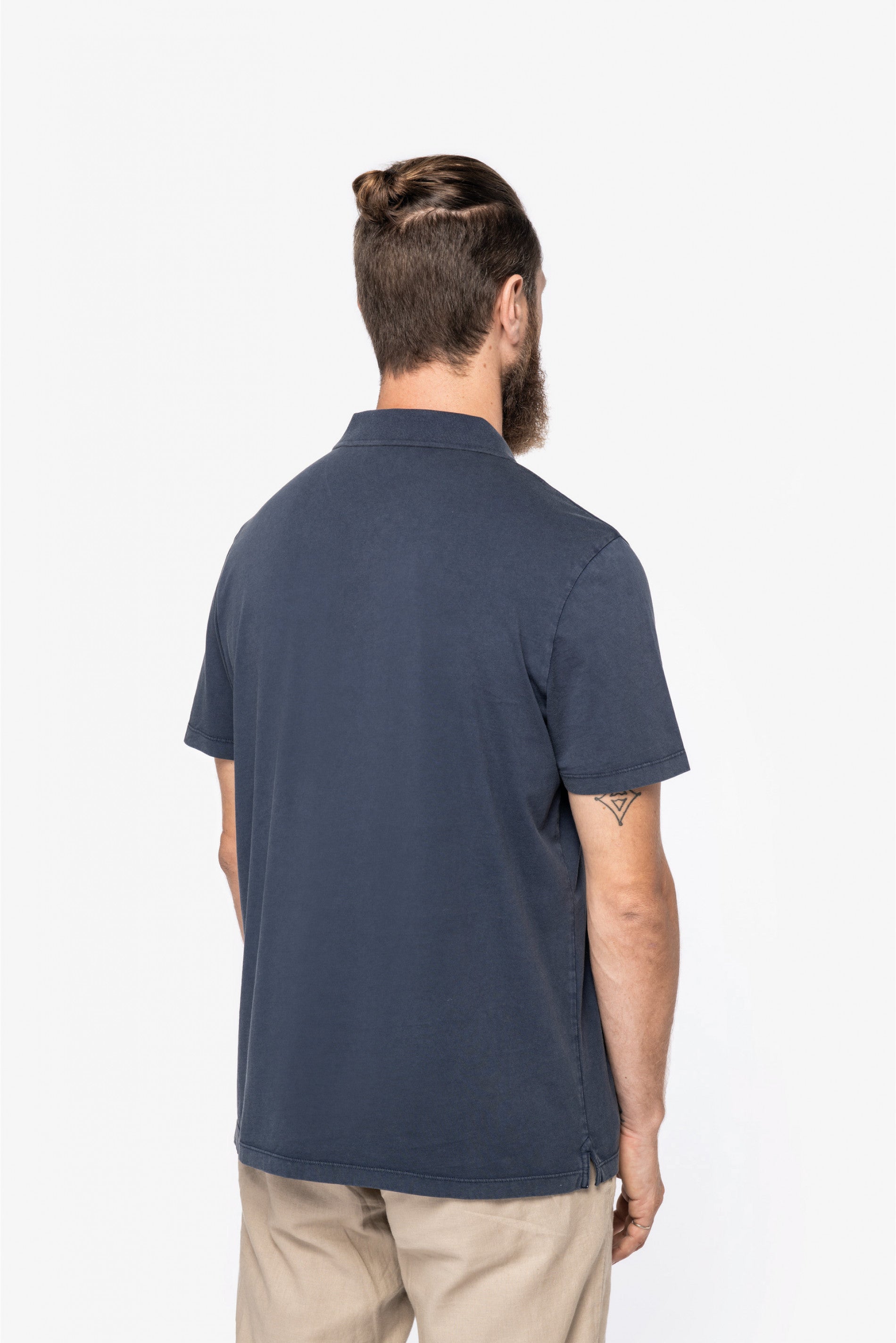 NS201 - Polo lavé homme Écoresponsable - 165g