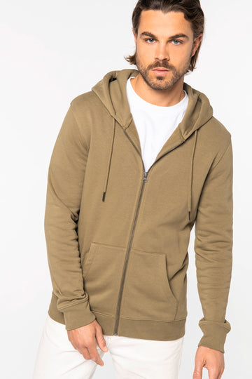 NS402 - Sweat zippé capuche unisexe Écoresponsable - 350g