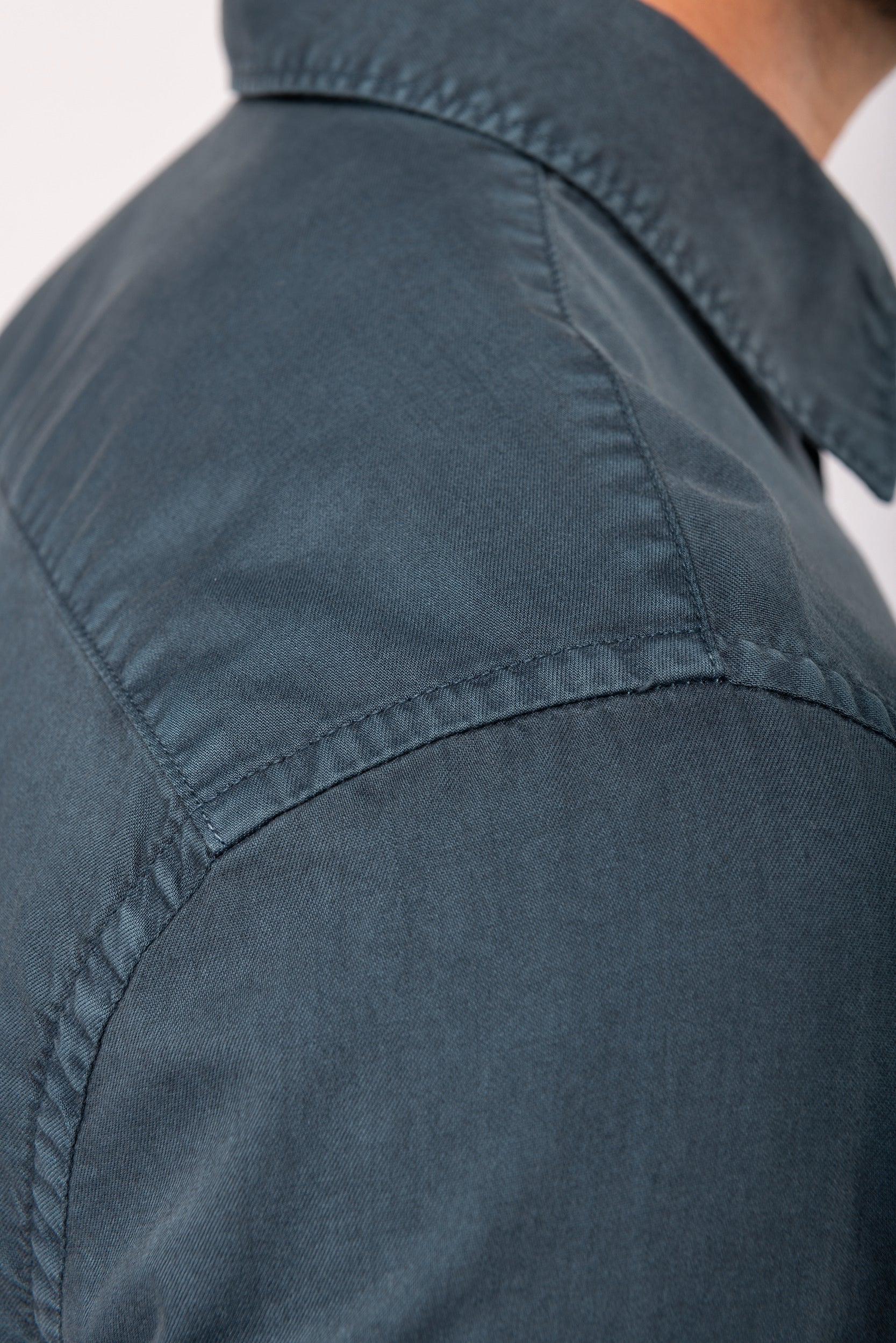 NS502 - Chemise délavée en coton twill Écoresponsable H/F - 135g