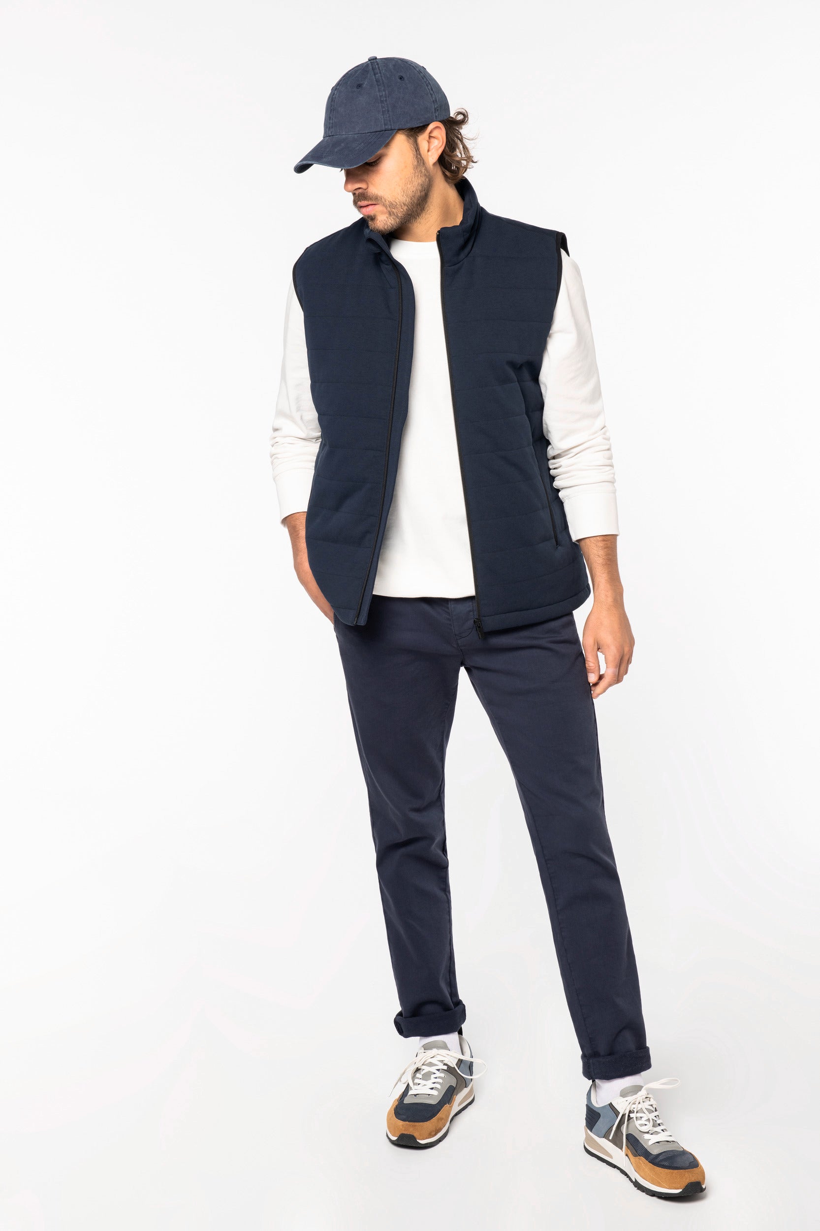 NS605 - Bodywarmer maille homme Écoresponsable - 320g