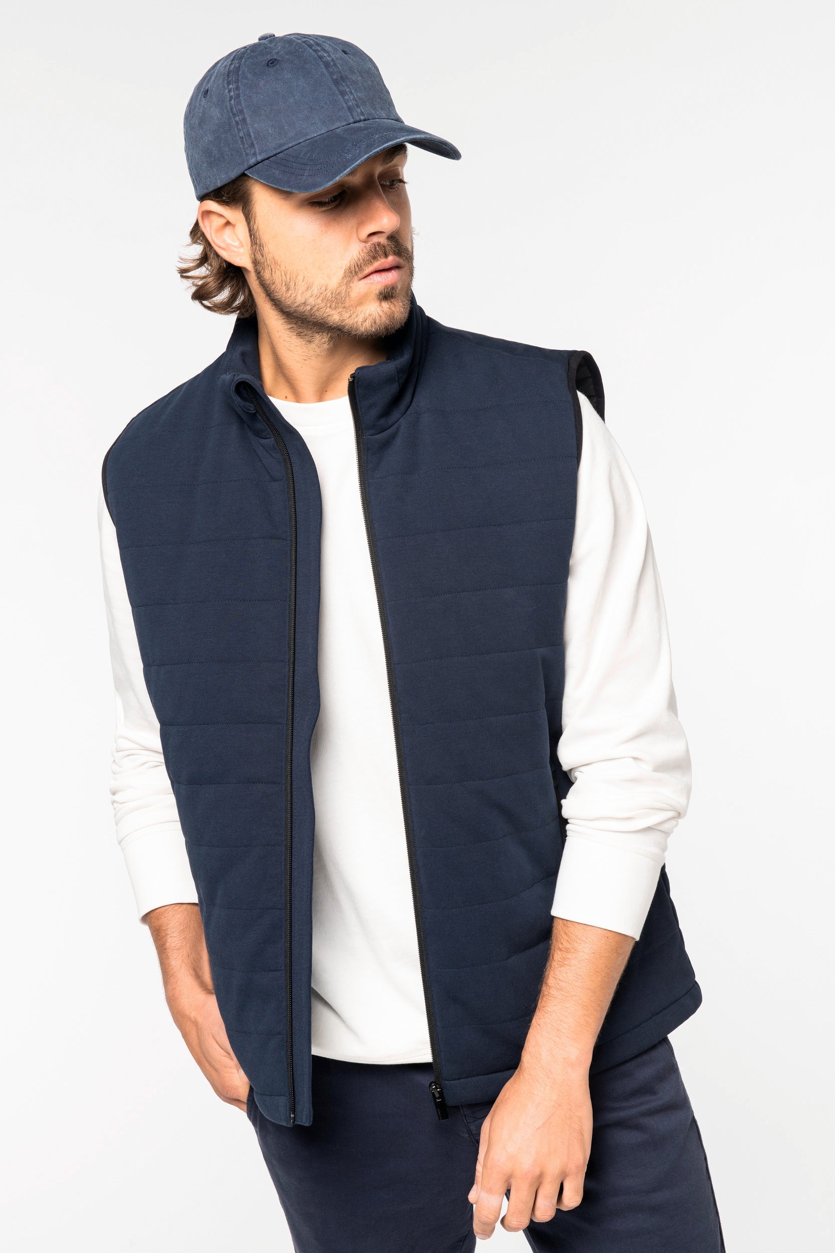 NS605 - Bodywarmer maille homme Écoresponsable - 320g