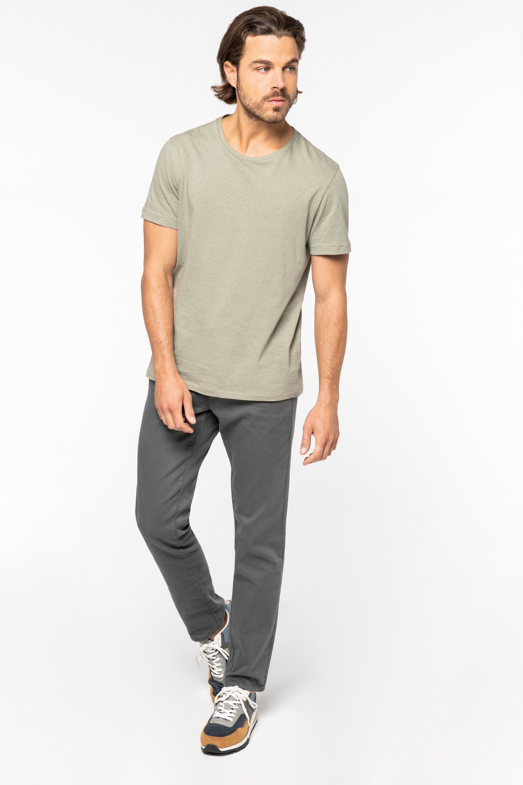 NS705 - Chino French Terry homme Écoresponsable - 350g