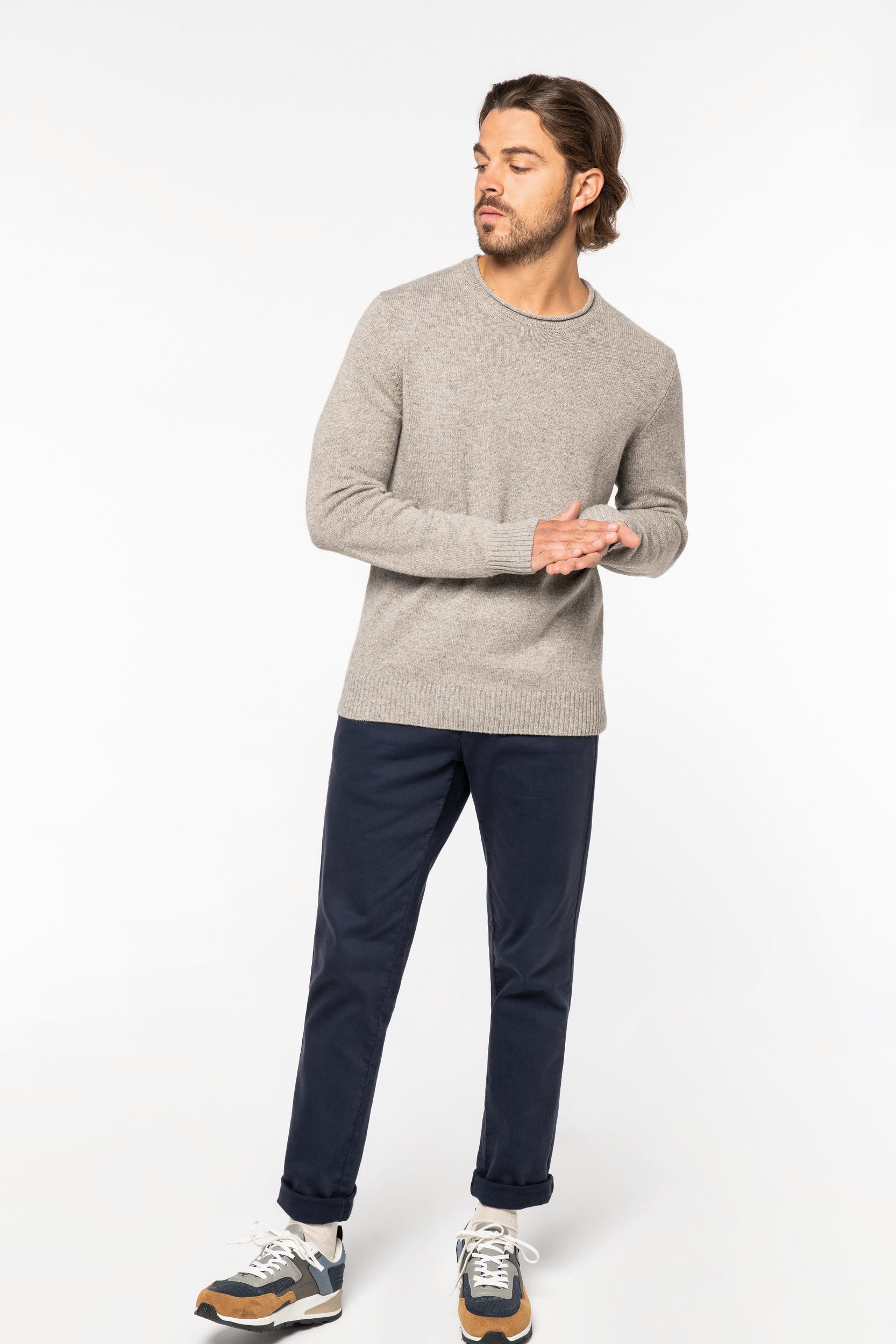 NS705 - Chino French Terry homme Écoresponsable - 350g
