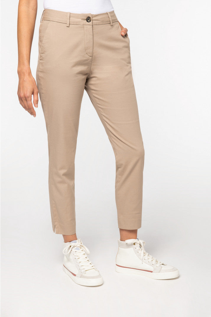 NS737 - Pantalon chino 7/8 femme Écoresponsable - 235g