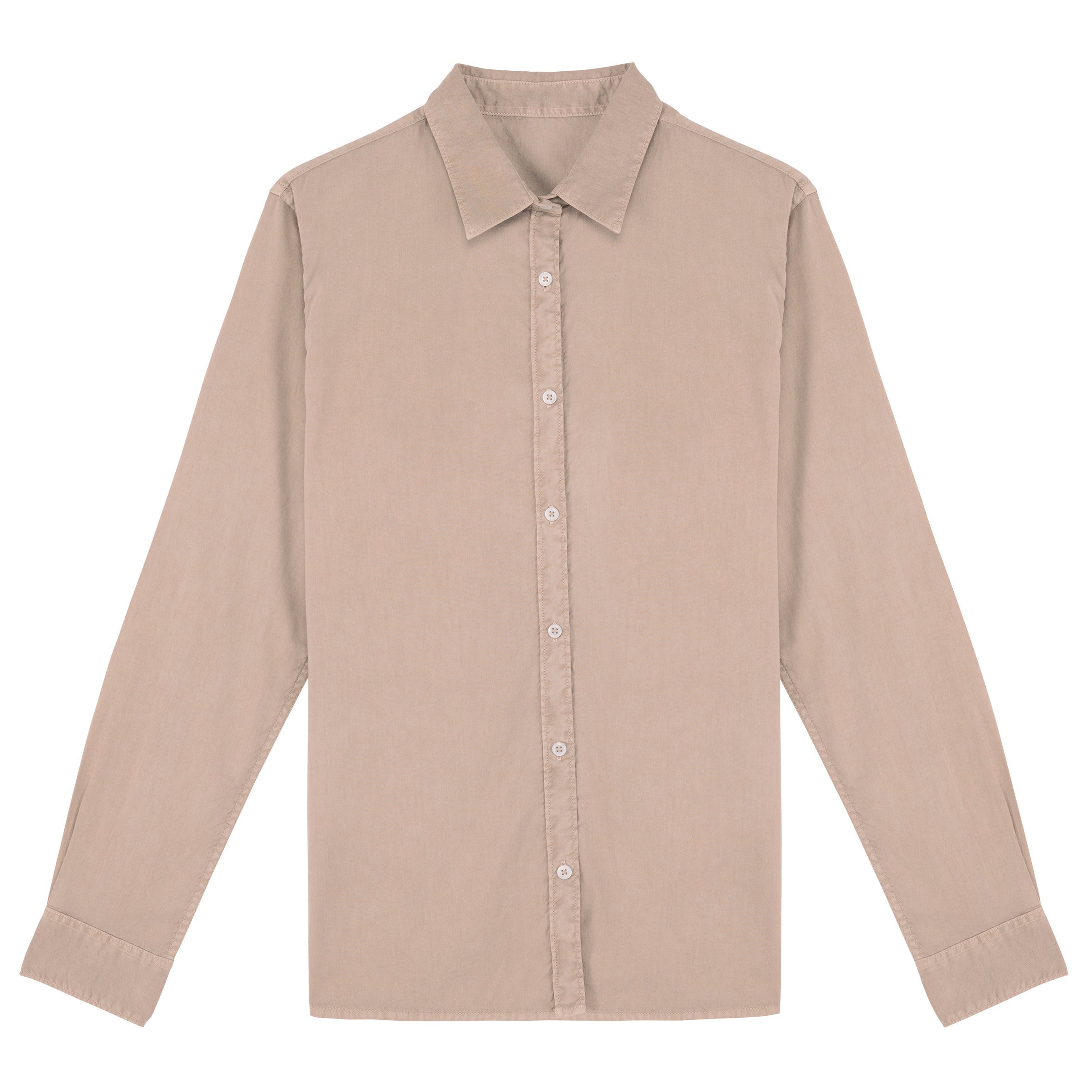 NS502 - Chemise délavée en coton twill Écoresponsable H/F - 135g