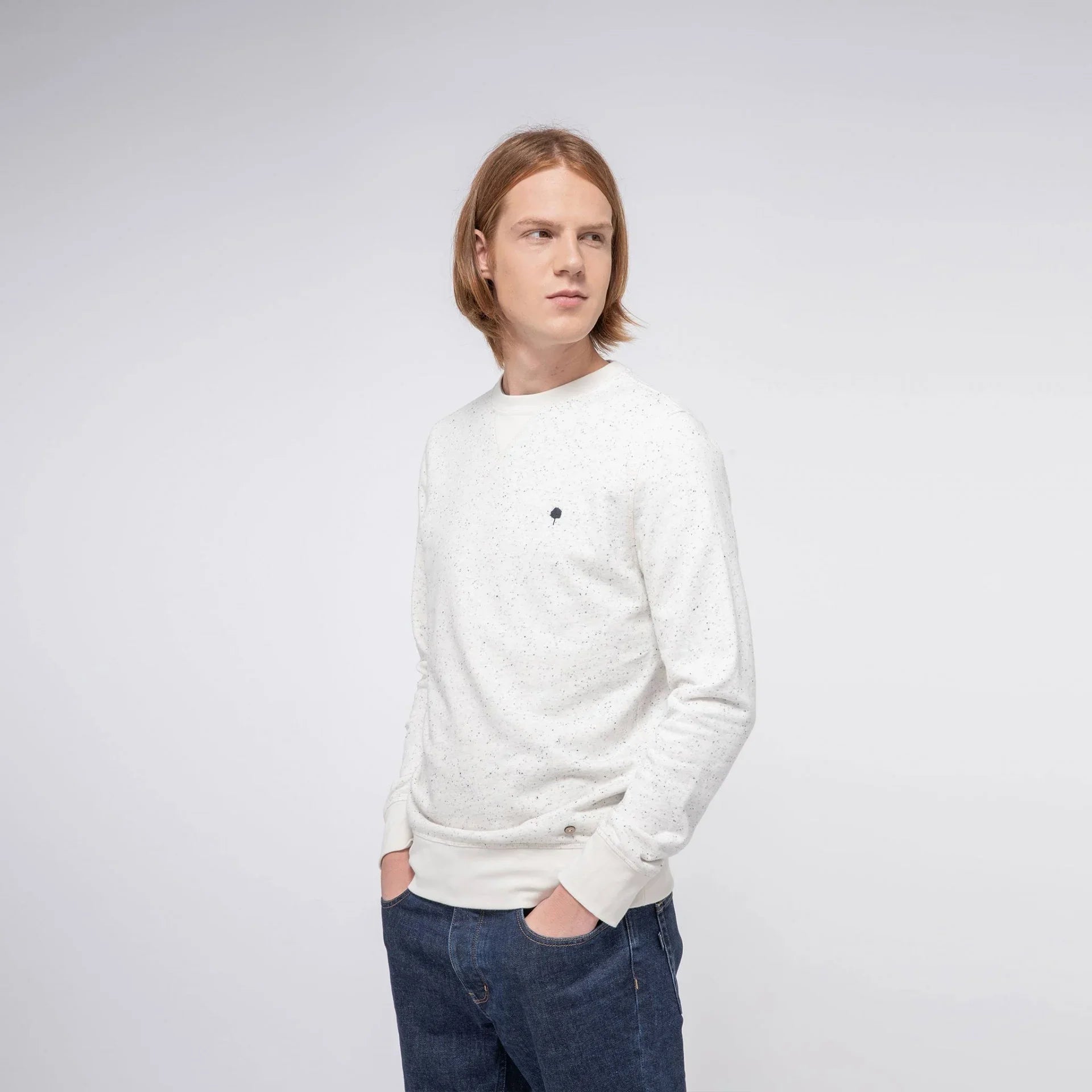 Sweat col rond en coton Homme - Faguo [Donon]