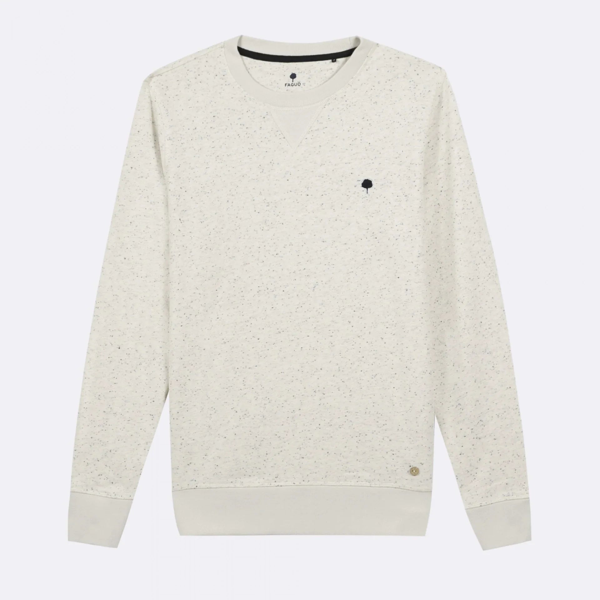 Sweat col rond en coton Homme - Faguo [Donon]