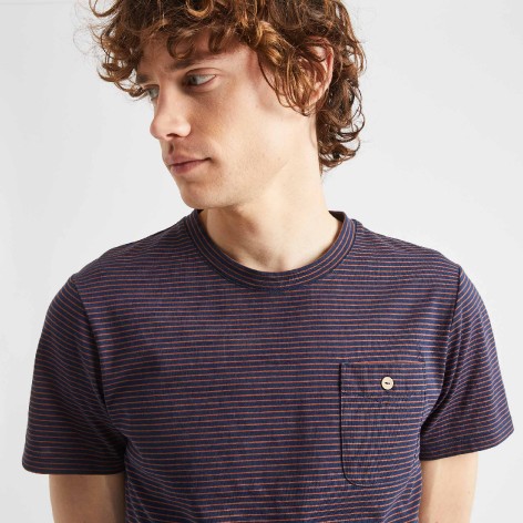 T-shirt col rond en coton Homme - Faguo [Olonne]