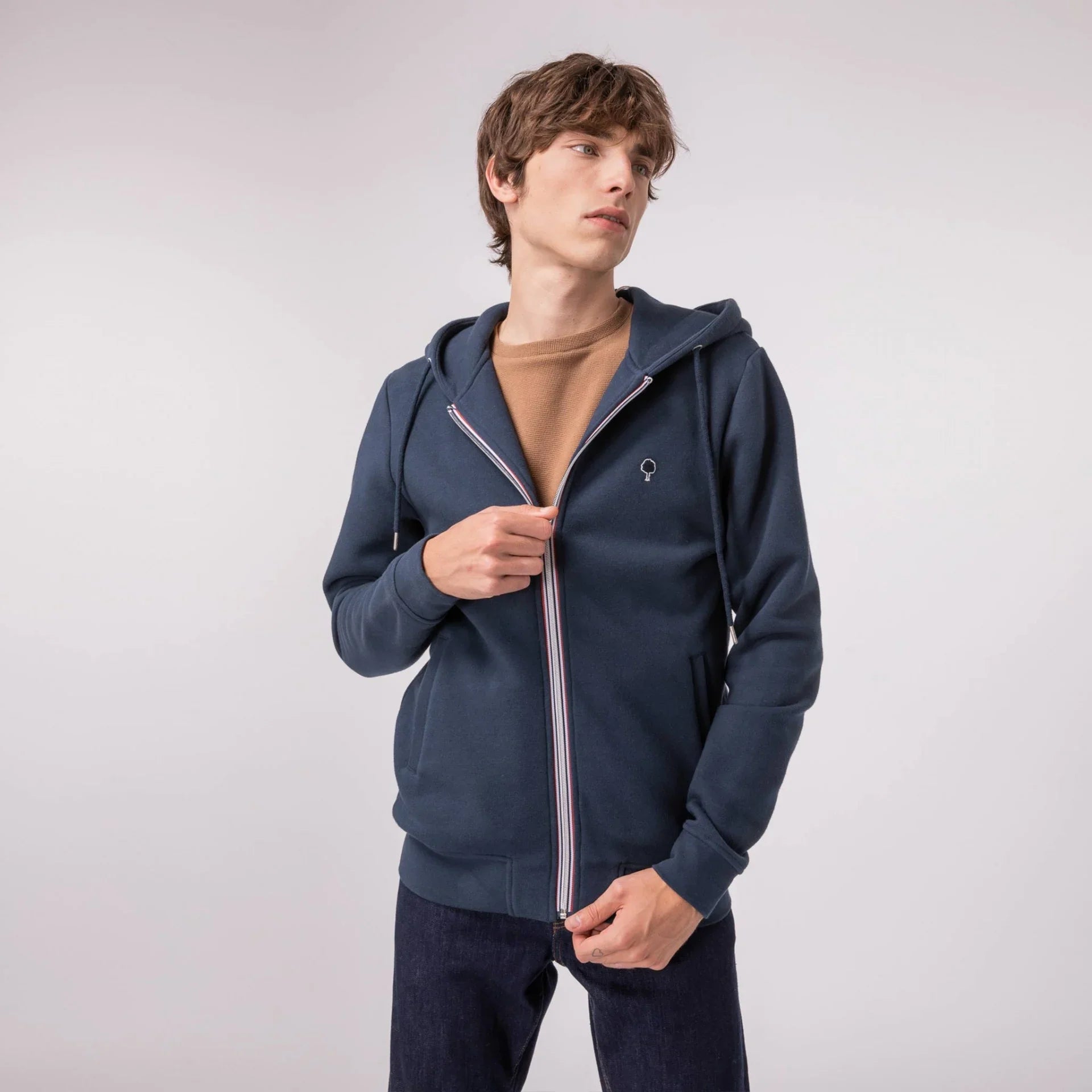 Sweat à capuche zippé Homme - Faguo [Mesnil]