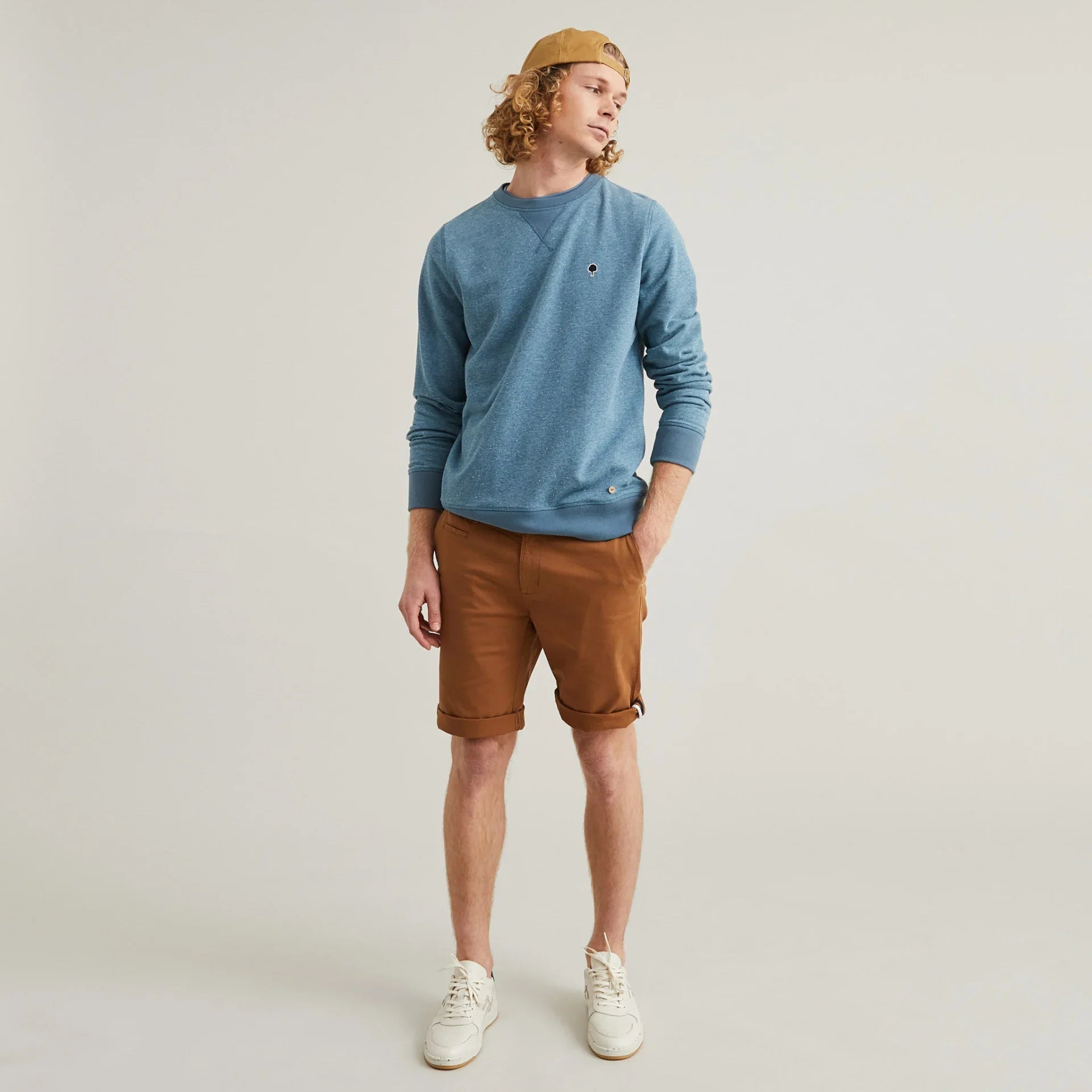 Sweat col rond en coton Homme - Faguo [Donon]