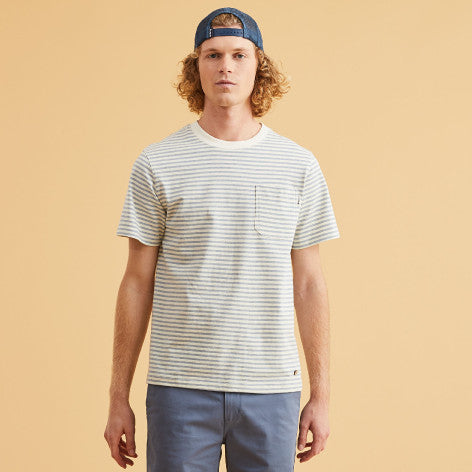 T-shirt col rond Homme - Faguo [Migne]