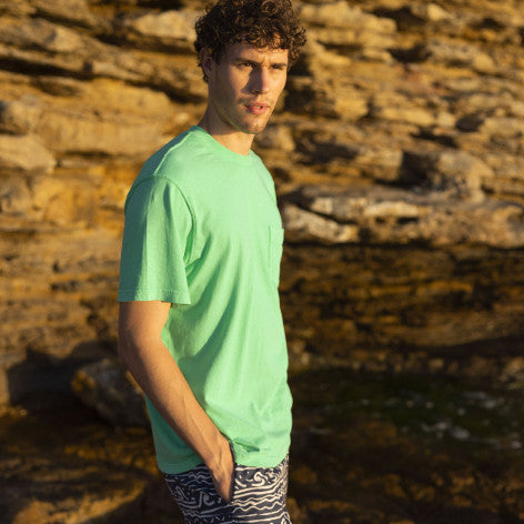 T-shirt col rond Homme - Faguo [Migne]