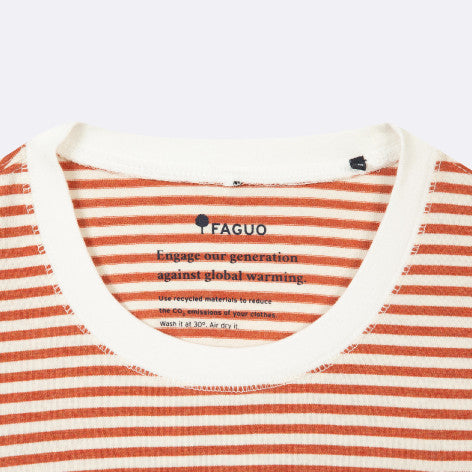 T-shirt col rond Homme - Faguo [Migne]