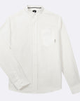 Chemise col mao en lin et coton Homme - Faguo [CHIAVARI]