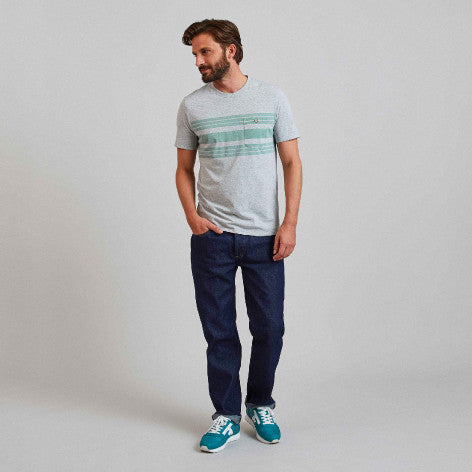 T-shirt col rond en coton Homme - Faguo [Olonne]